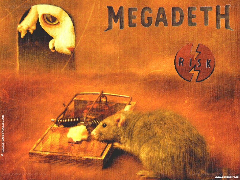 Megadeth Risk album cover