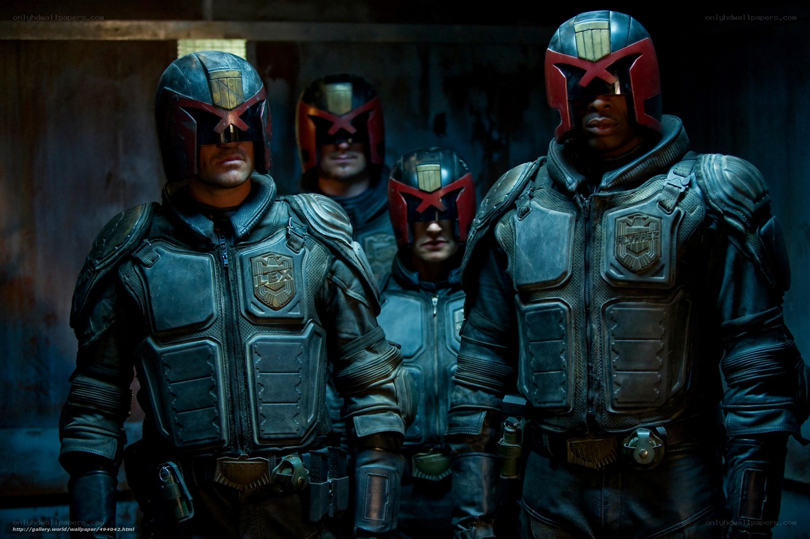 Megaforce soldiers in armor