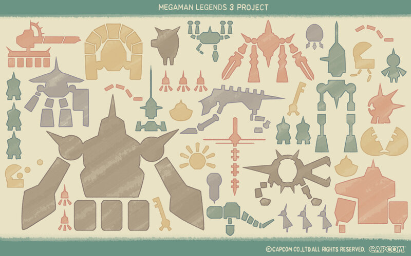 Megaman Legends 3 Project Art