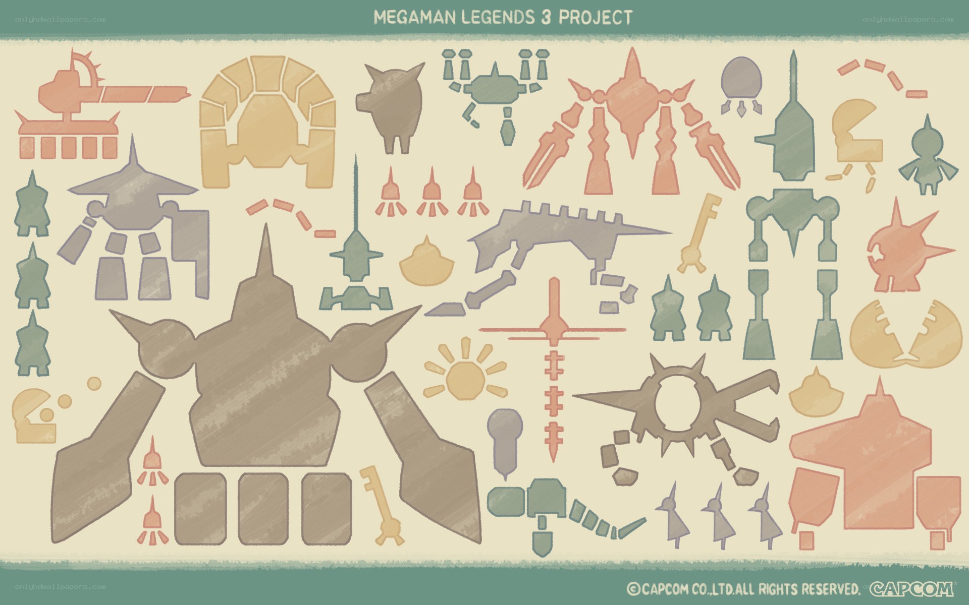 Megaman Legends 3 Project Art