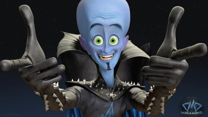 Megamind character pose
