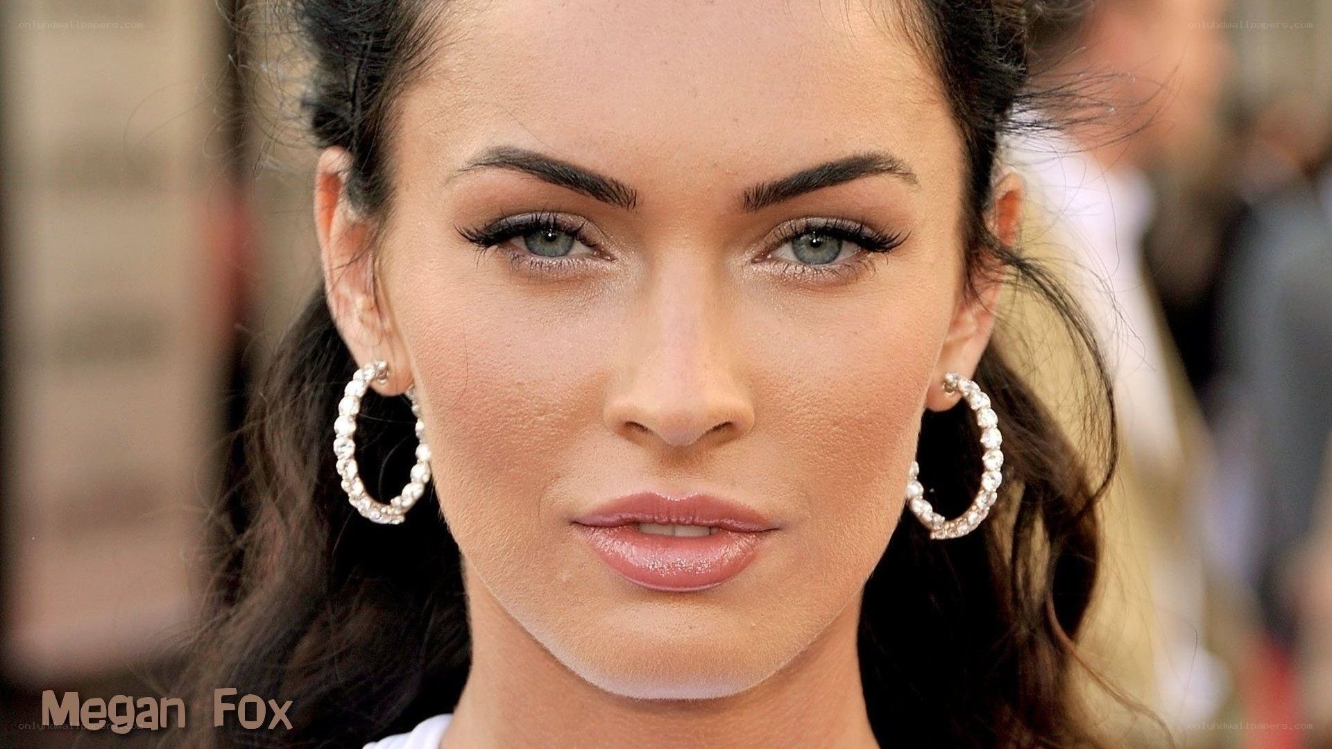 Megan Fox close-up portrait
