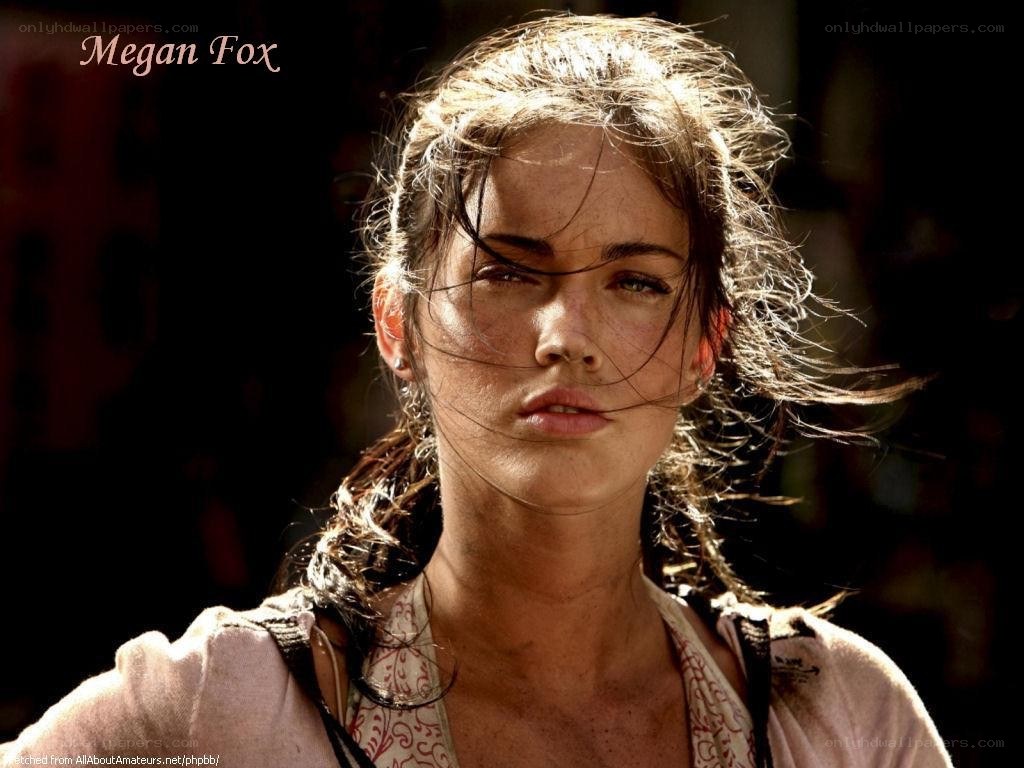 Megan Fox in a dramatic scene