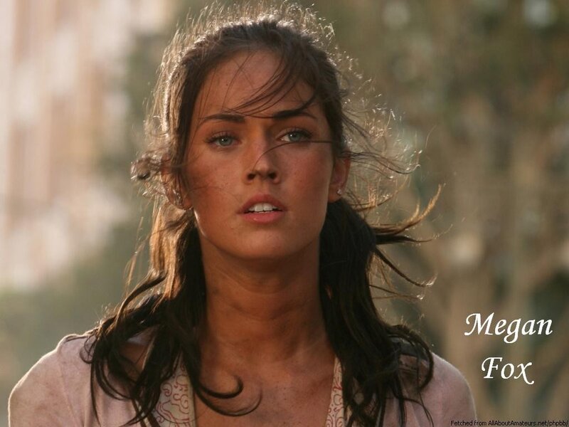 Megan Fox in a film scene