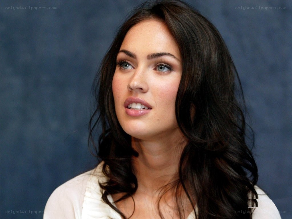 Megan Fox in a white top