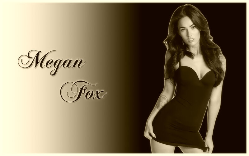 Megan Fox portrait