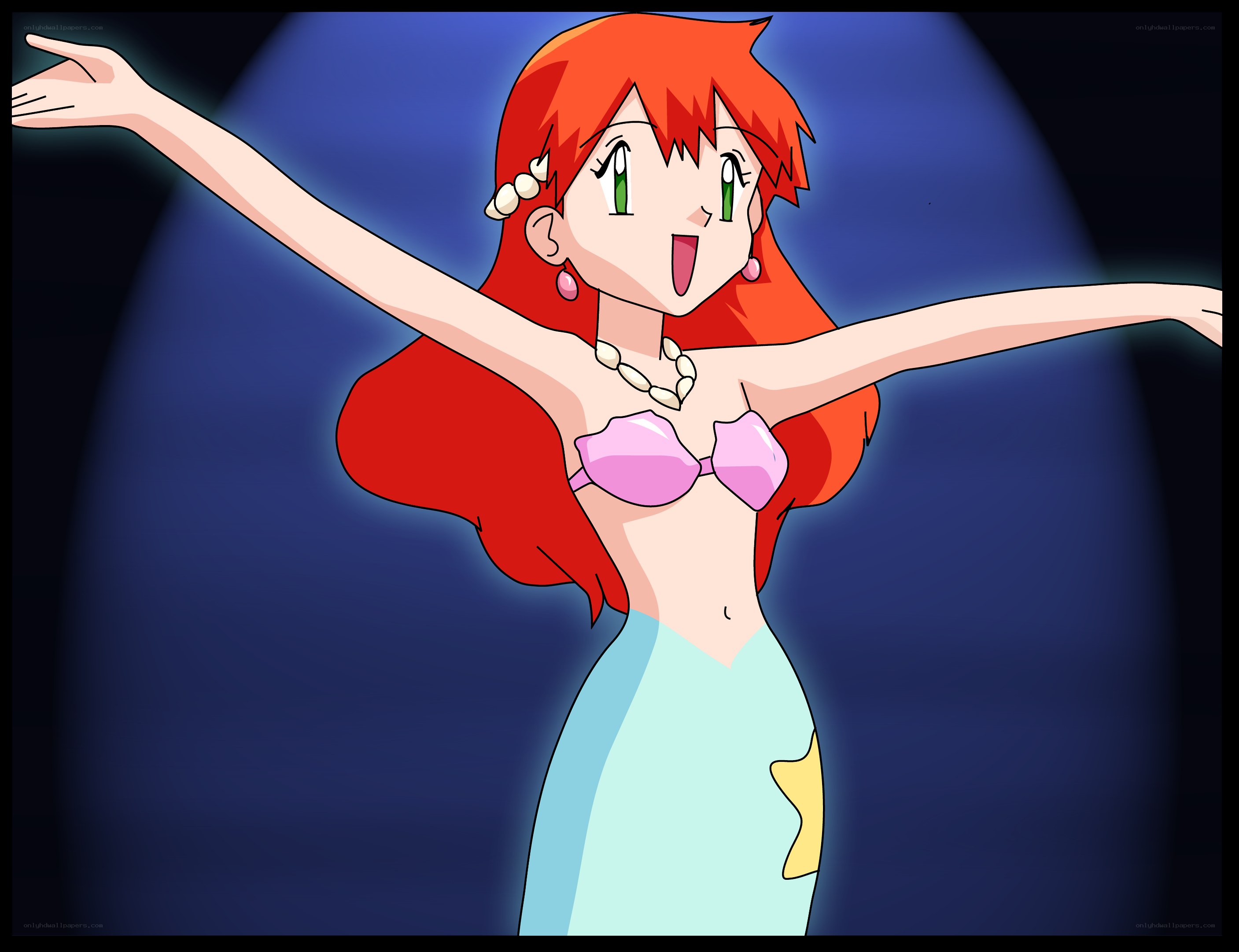 Megan the mermaid