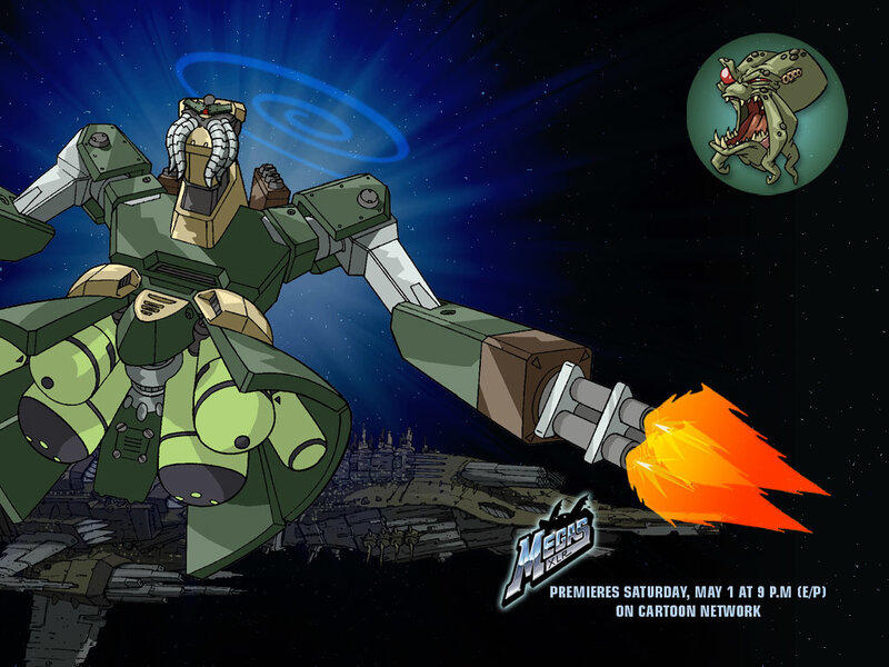 Megas XLR robot battle