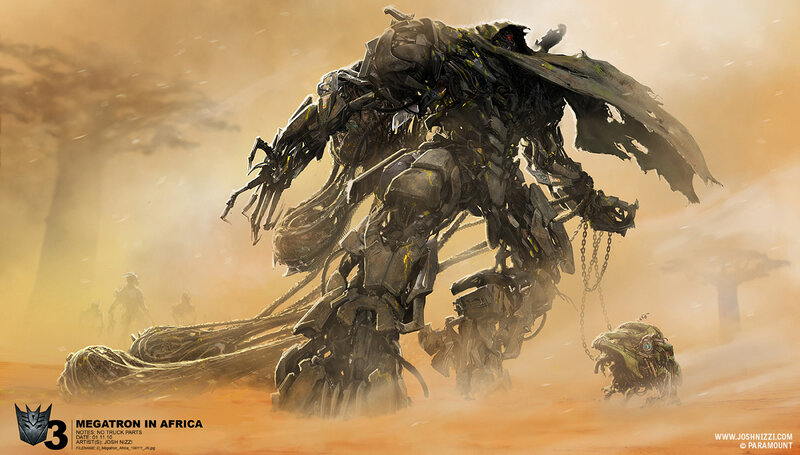 Megatron in Desert