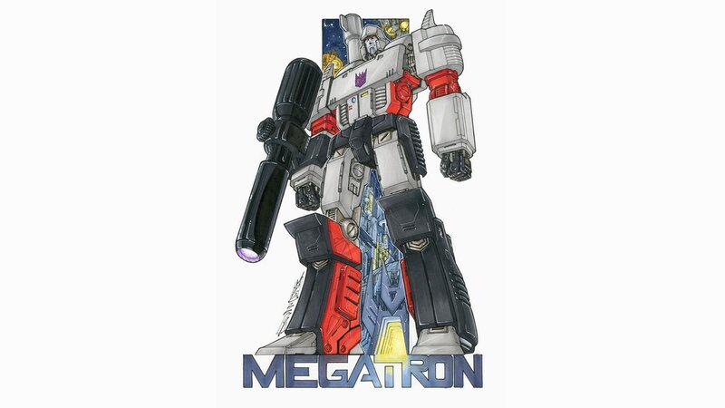 Megatron Robot — Gray