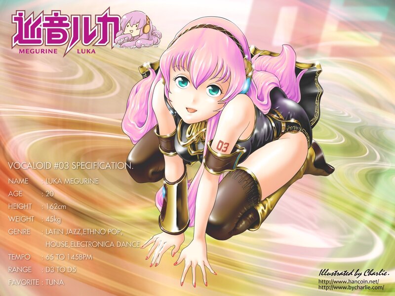 Megurine Luka character specification