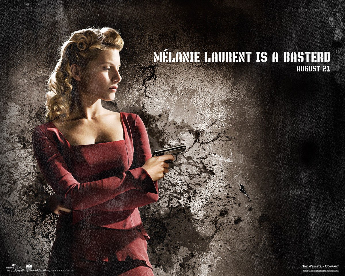 Melanie Laurent in a poster
