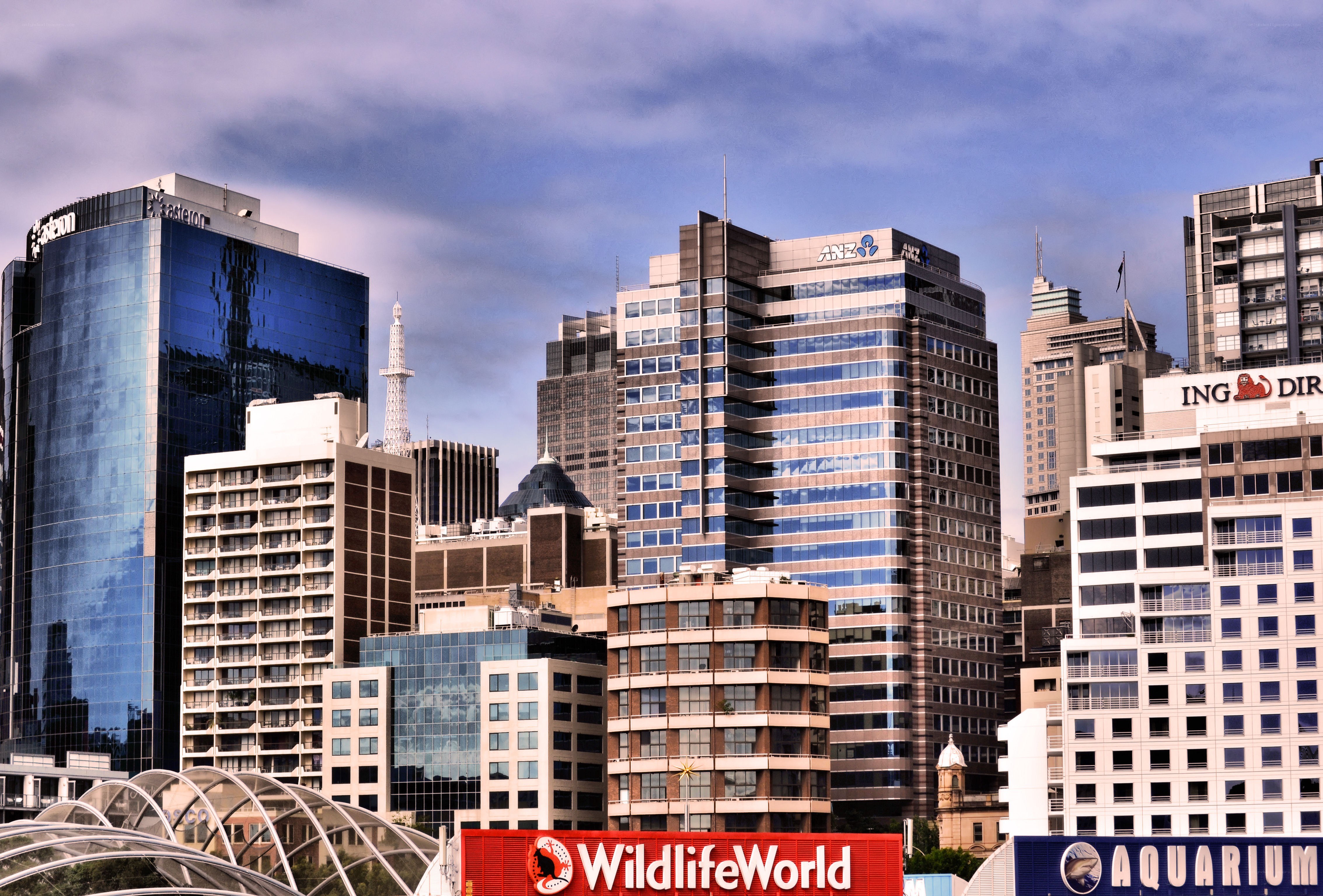 Melbourne city skyline