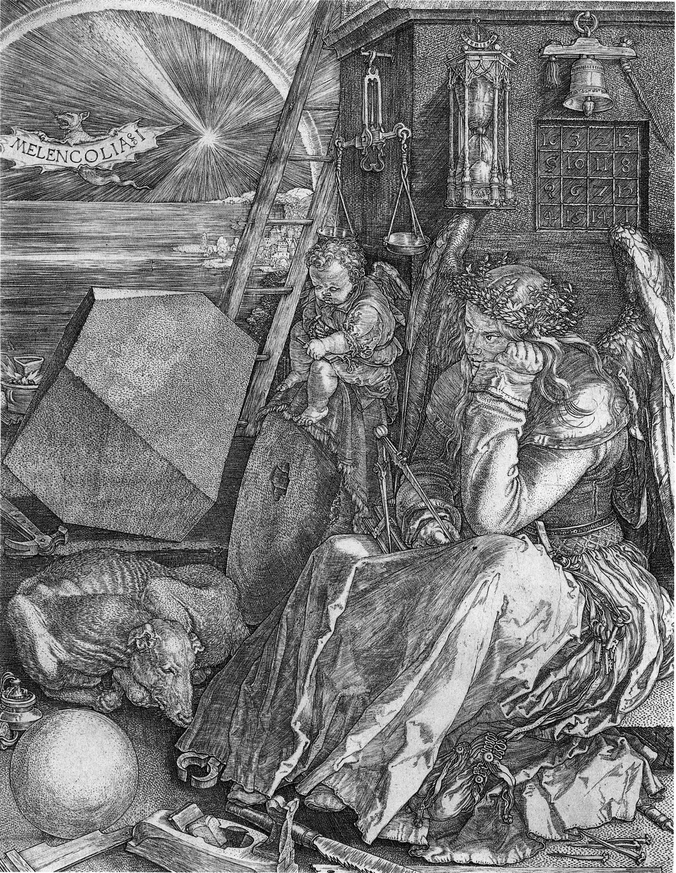 Melencolia I engraving