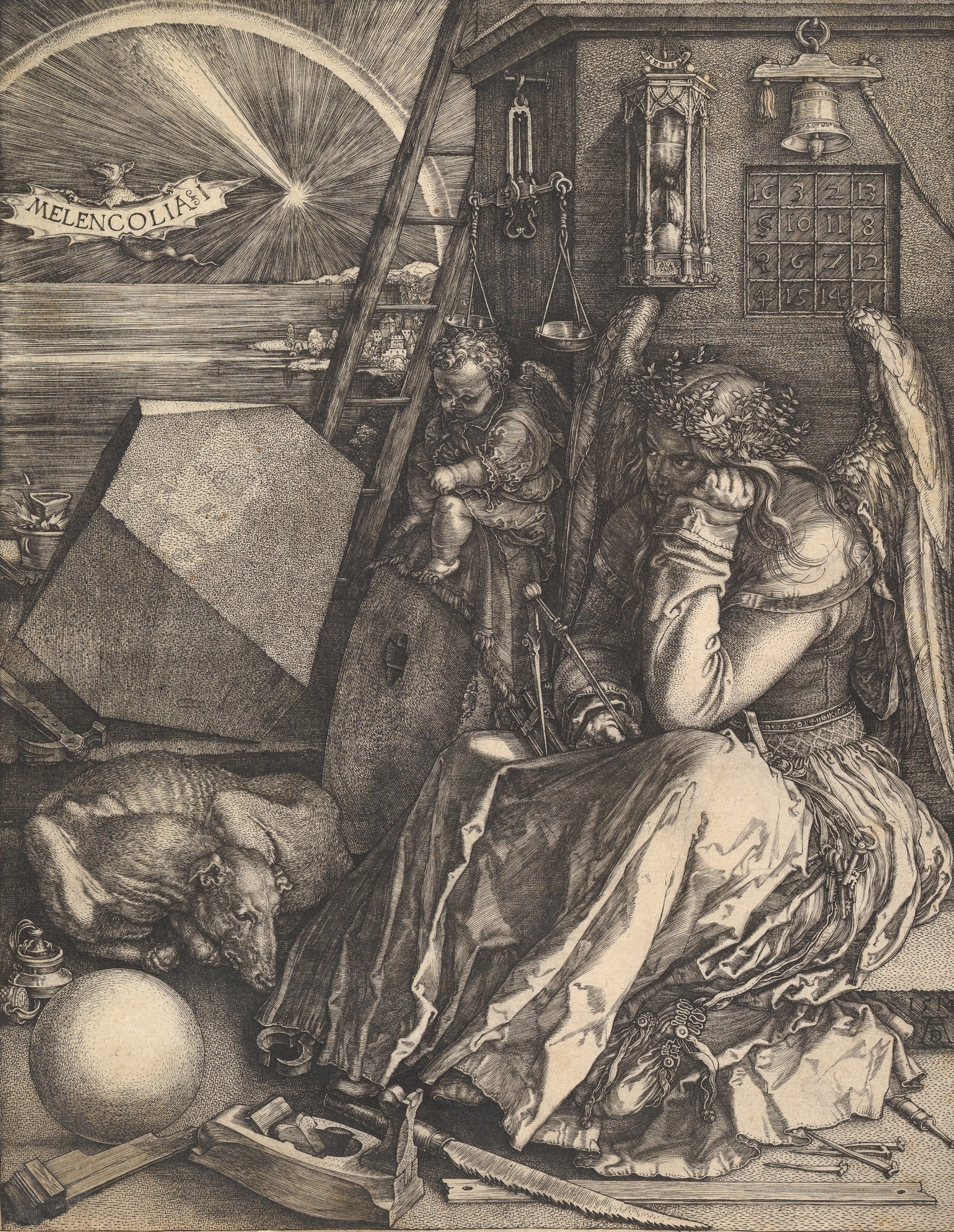 Melencolia I engraving
