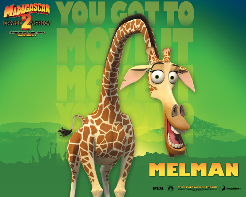 Melman from Madagascar