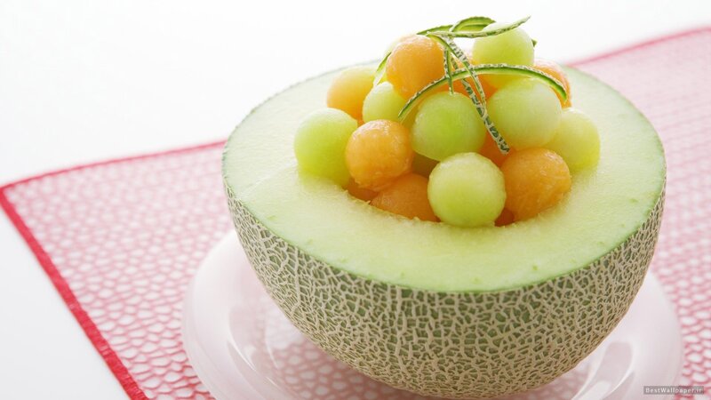 Melon fruit salad