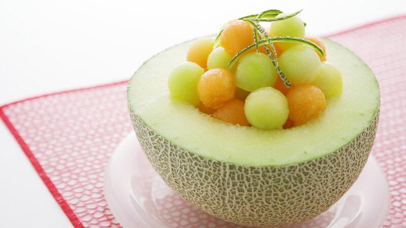 Melon Fruit Salad — Green