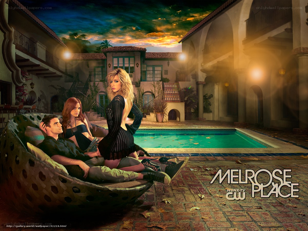 Melrose Place promotional art