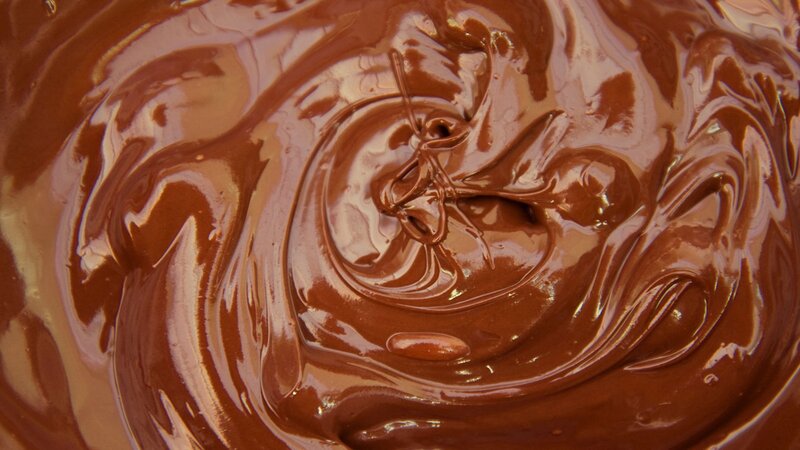 Melted Chocolate Swirl