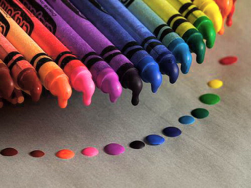 Melted Crayons