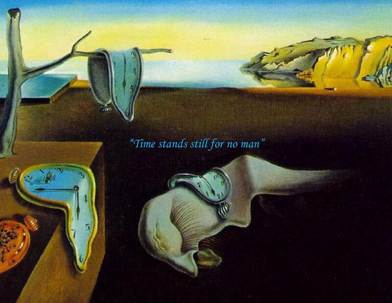Melting Clocks Landscape