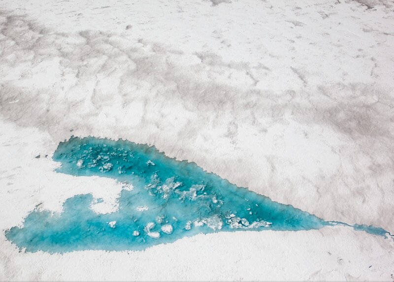 Melting Ice Lake