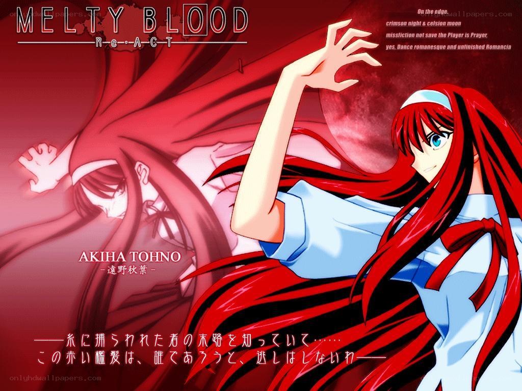 Melty Blood Re-Act artwork