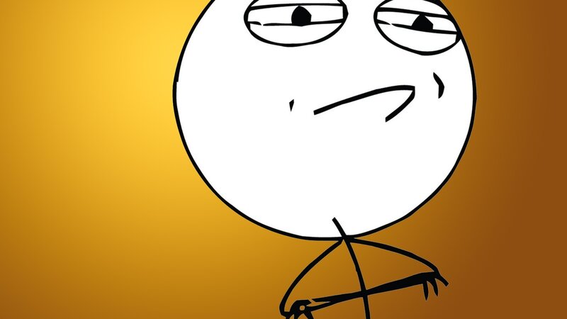 Meme Character with Smirk
