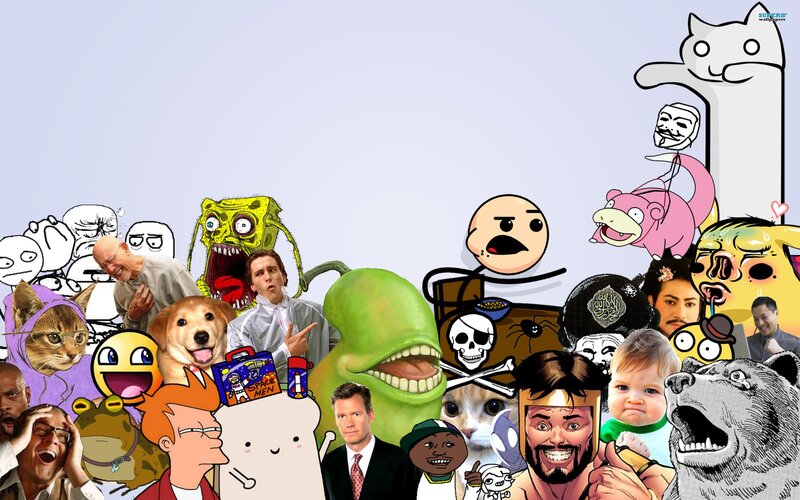 Meme Collage — White