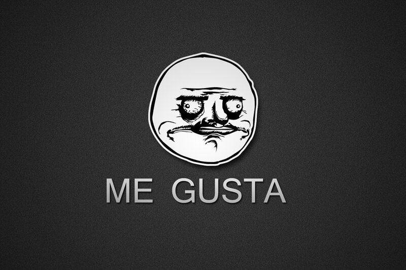 Meme Face with Text — Black, Neutral, Digital Art, White