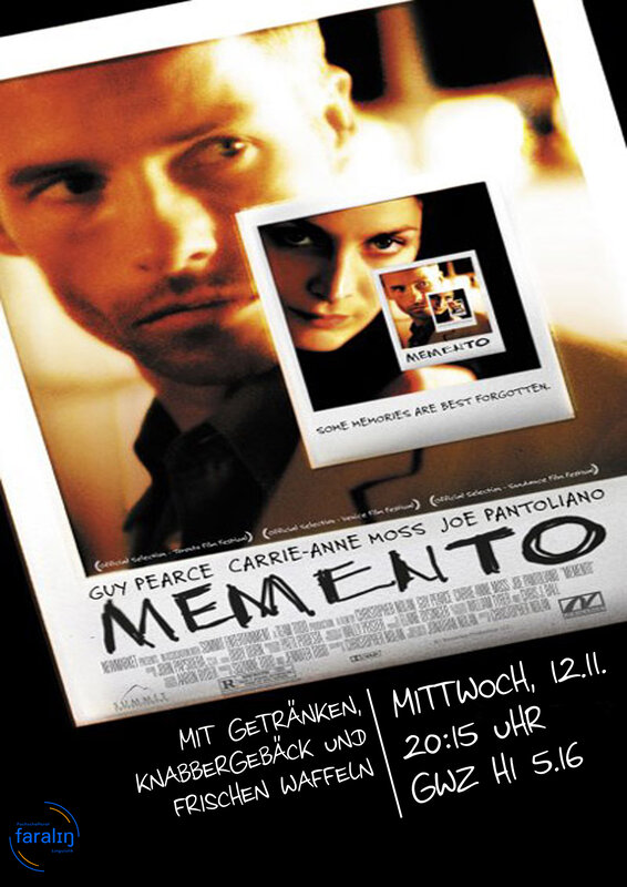 Memento movie poster