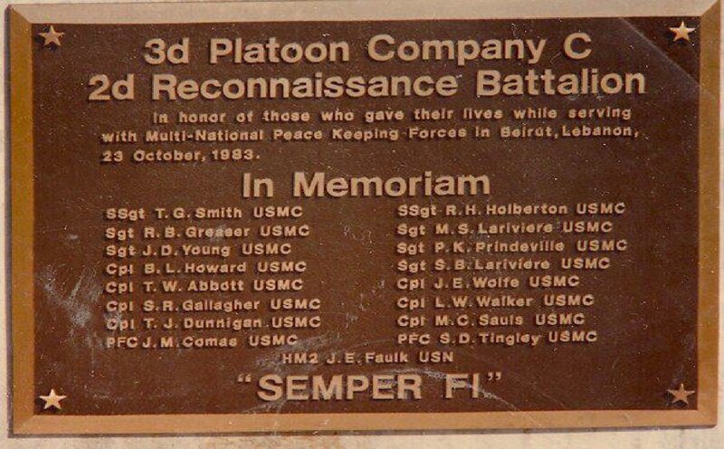 Memorial Plaque