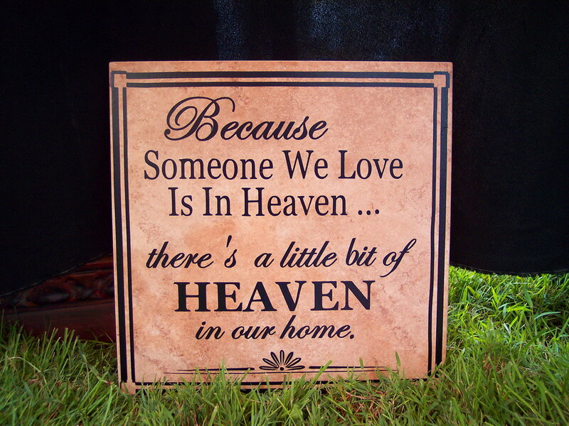 Memorial Sign in Grass