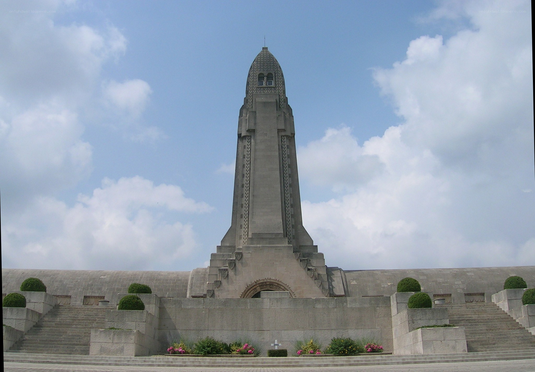 Memorial tower in France