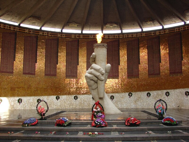 Memorial with Eternal Flame