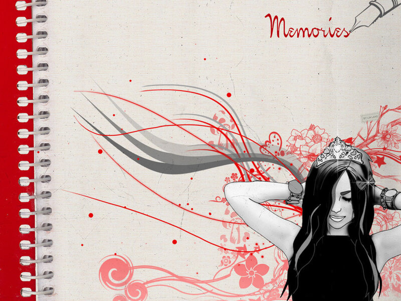 Memories notebook cover