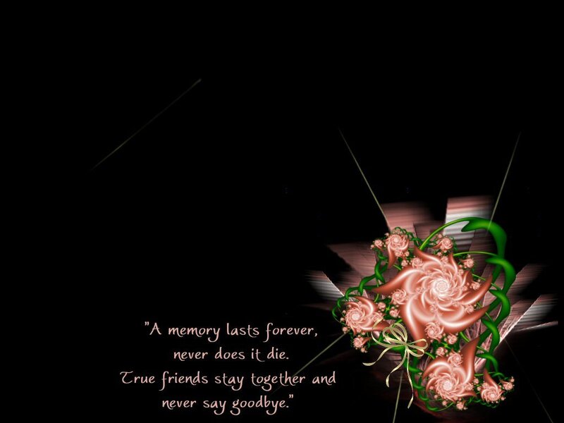 memory and friendship quote