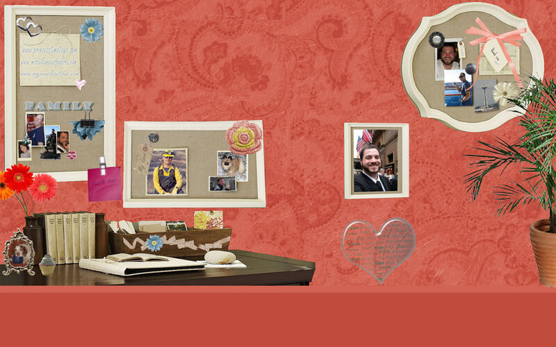 memory board collage