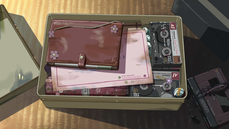 Memory box with cassette tapes