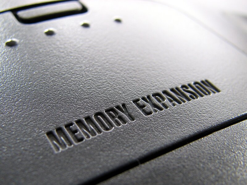Memory Expansion label close-up
