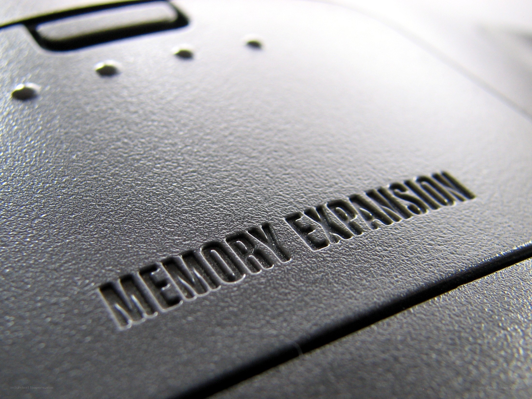 Memory Expansion label close-up