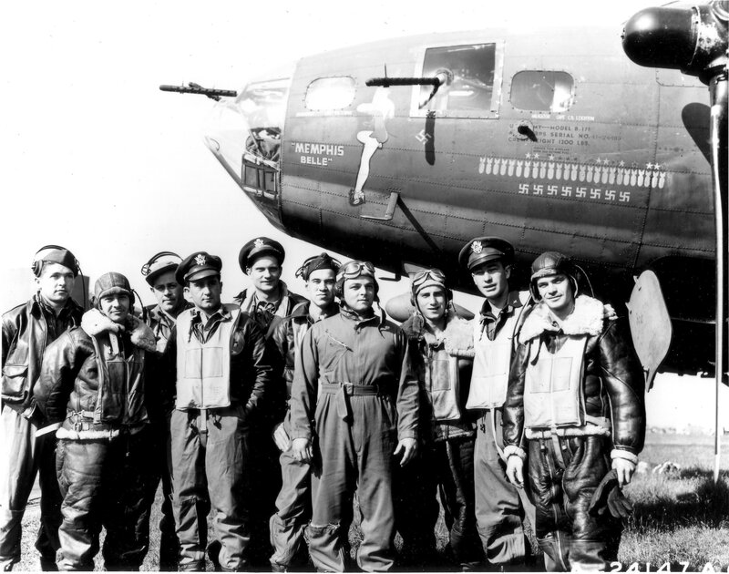 Memphis Belle crew photo
