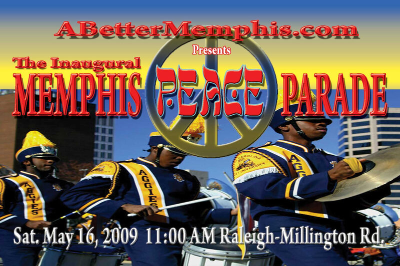 Memphis Peace Parade poster