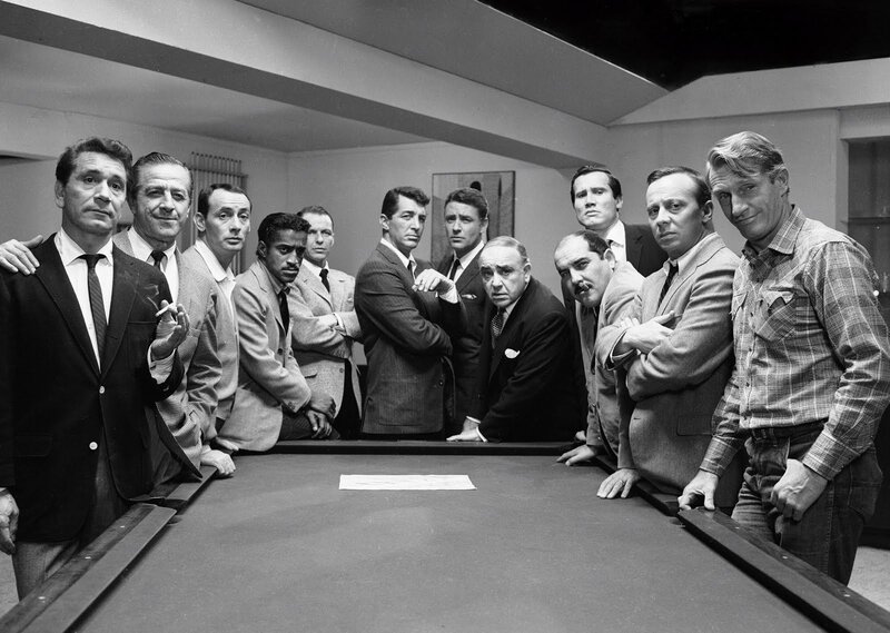 Men Around Pool Table