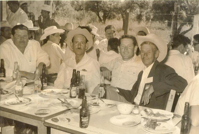 Men at a dinner gathering