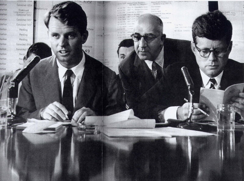 Men at a press conference