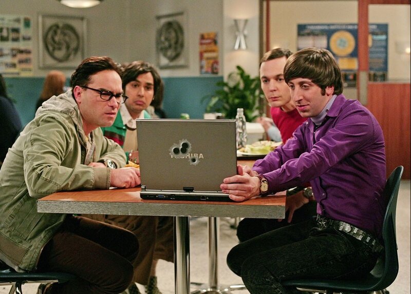 Men at a Table with Laptop