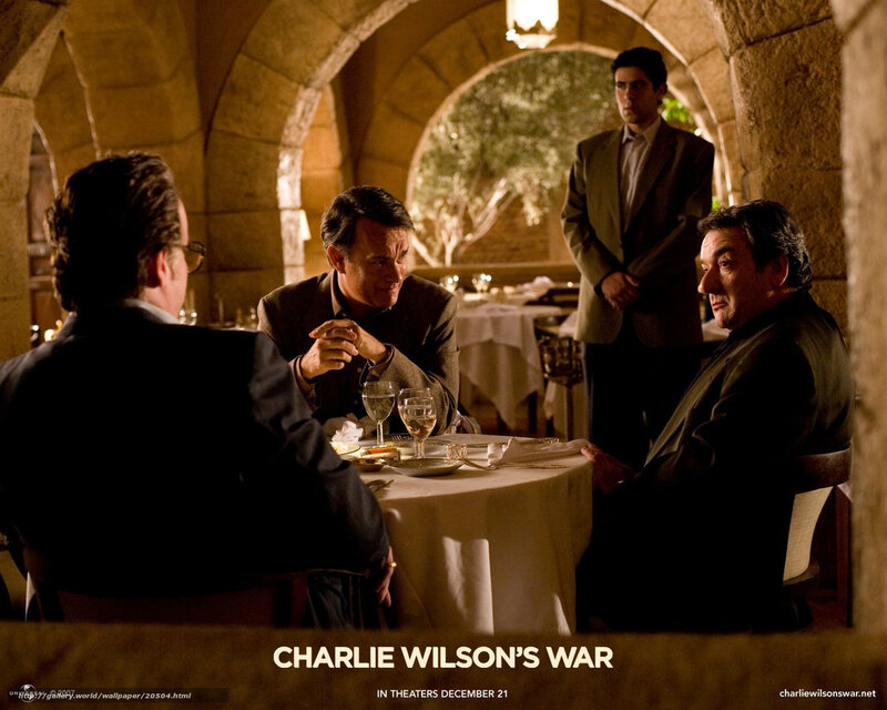 Men at Dinner Table