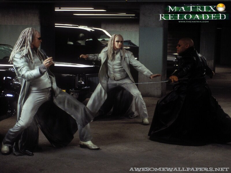 Men Fighting in Parking Garage